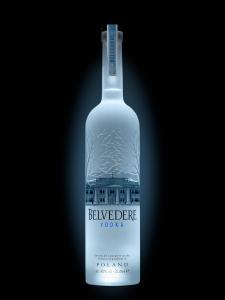 Vodka Belvedere Pure - svítící 0,7l 40% 