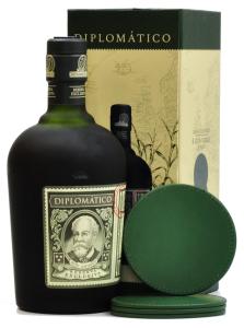 Diplomatico Reserva Exclusiva 12YO 0,7l 40%  + 4 podtácky