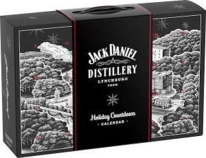 Adventní kalendář Jack Daniel's Whiskey kalendář 18x0,05l + 6x dárek