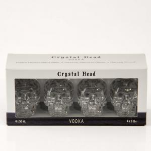 Vodka Crystal Head 4x0,05l 40% 