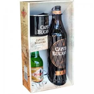Captan Bucanero Elixir 0,7l 34% + Pimento 