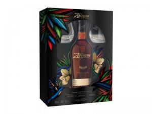 Zacapa Centenario 23 0,7l 40% + 2skleničky 