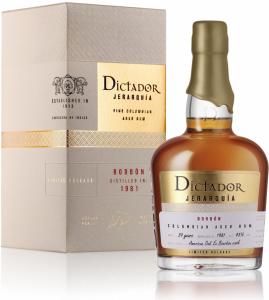 Dictador Jerarquia Bourbon 1981 0,7l 43%  