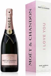 Moet & Chandon Imperial Rose I Love You 0, 75l