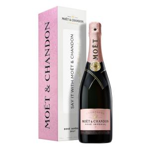 Moet & Chandon Rose Imperial Brut + zlatý fix 0,75l