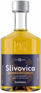Žufánek Slivovice z dubového sudu 0,1l  45% 