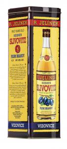 Slivovice Kosher zlatá 0,7l 50% plech      