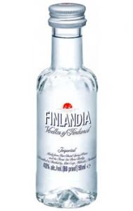 MINI Vodka Finlandia Sklo 0,05l 40%