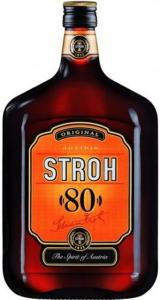 Rum Stroh 1,0l 80% 