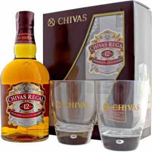 Chivas Regal 12YO +2skla 0,7l 40% 