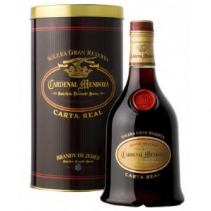 Brandy Cardenal Mendoza Carta Real 0,7l 40% plech