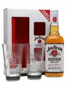Jim Beam 0,7l 40% + 2 skla 